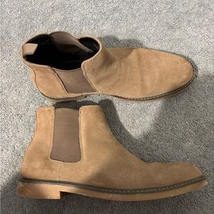 Abound Tan Chelsea Boots Suede Ankle